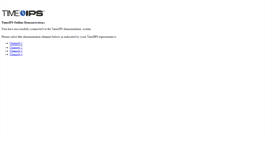 Desktop Screenshot of demo.timeips.com